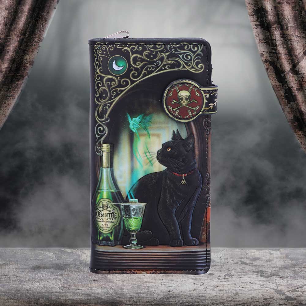 Absinthe Embossed Purse (LP) 18.5cm