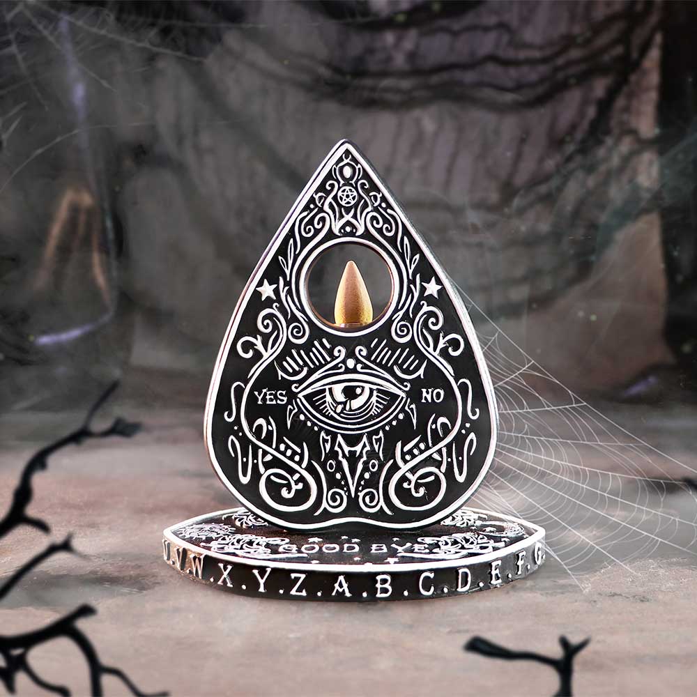 Spirit Board Planchette Backflow Incense Burner 15cm