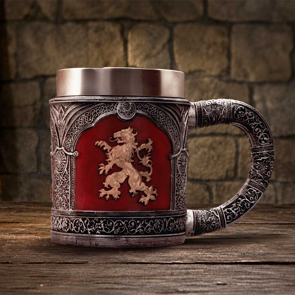 Heraldic Lion Tankard 11.7cm