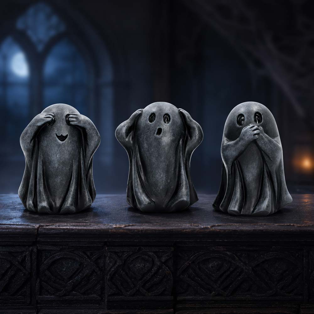 Three Wise Ghouls 7.5cm