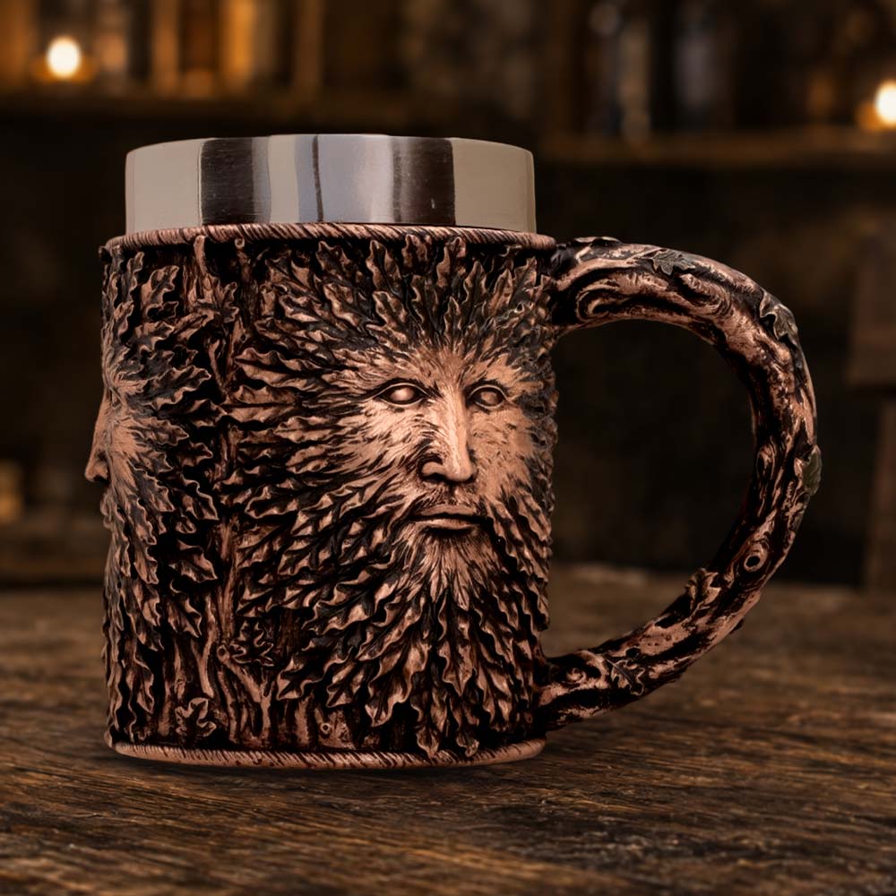 Oak Father Tankard 14cm