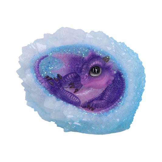 Geode Nest (Purple) 12cm