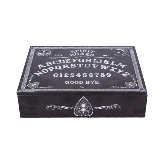 Jewellery Box Black and White Spirit Board 25cm
