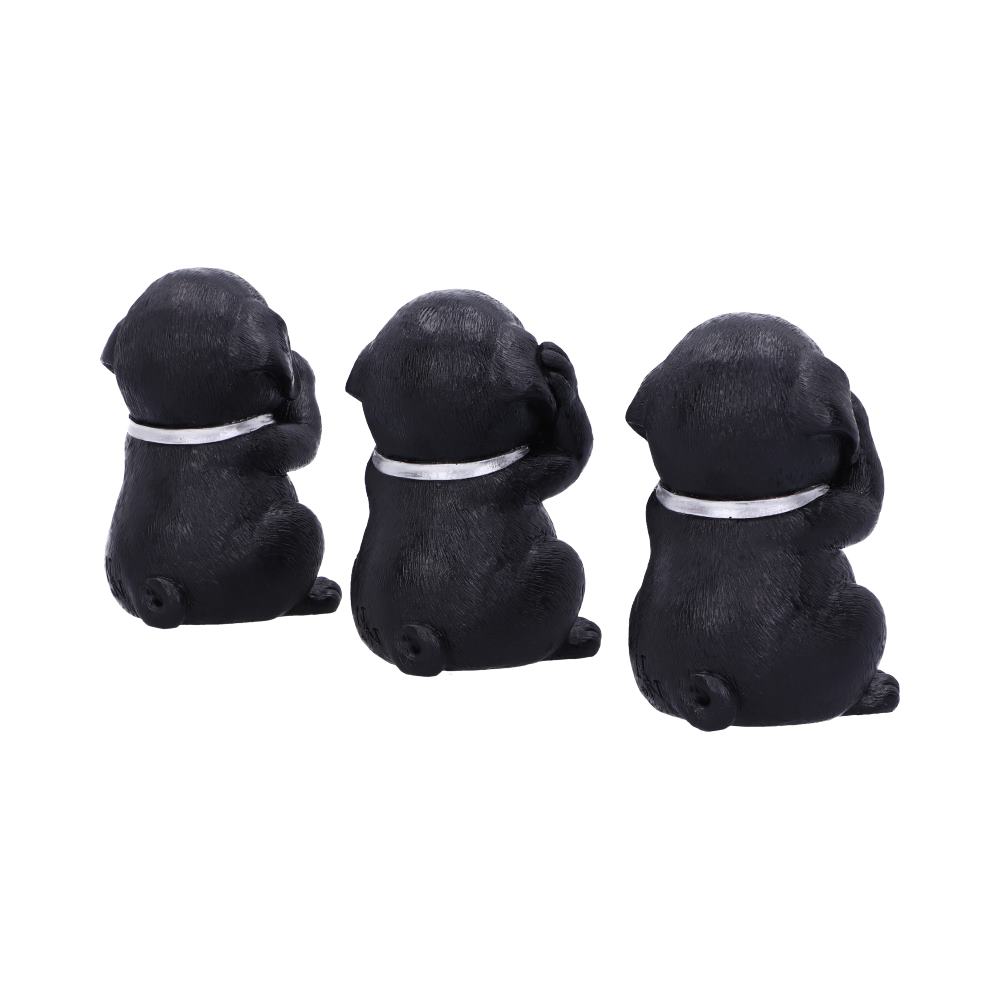 Three Wise Labradors 8.5cm
