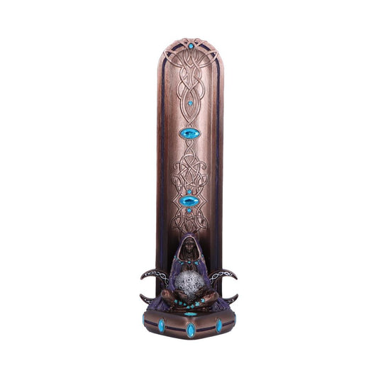 Triple Moon Goddess Incense Burner 22.5cm