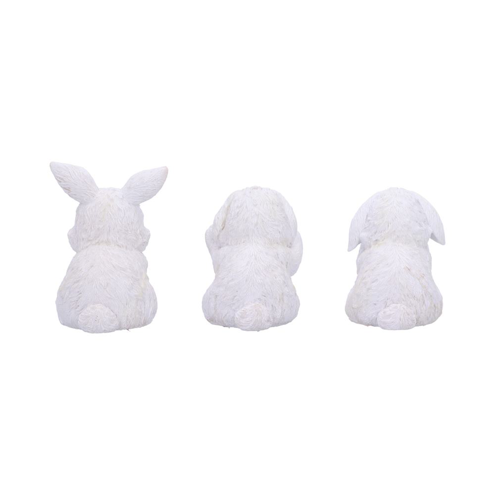 Three Wise Bunnies 9cm
