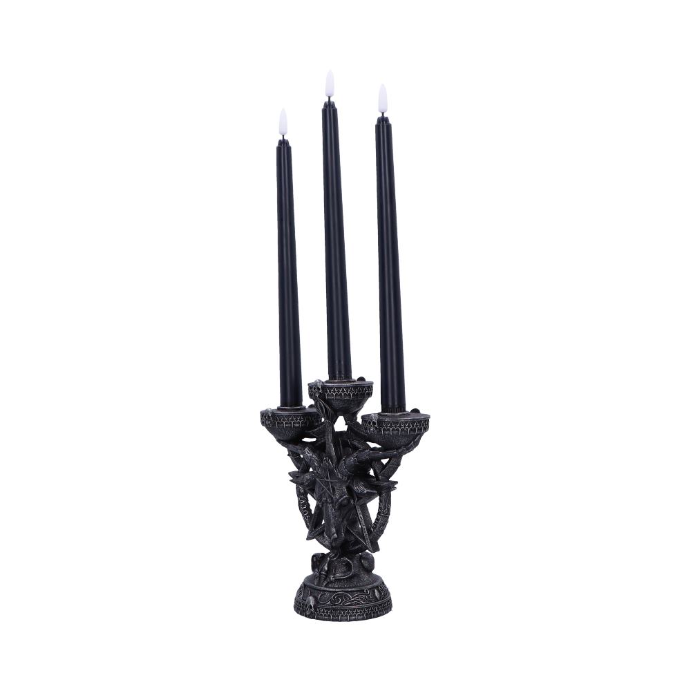 Baphomet's Radiance Candelabra 46cm
