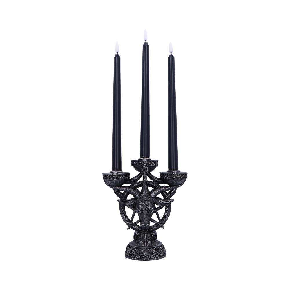Baphomet's Radiance Candelabra 46cm