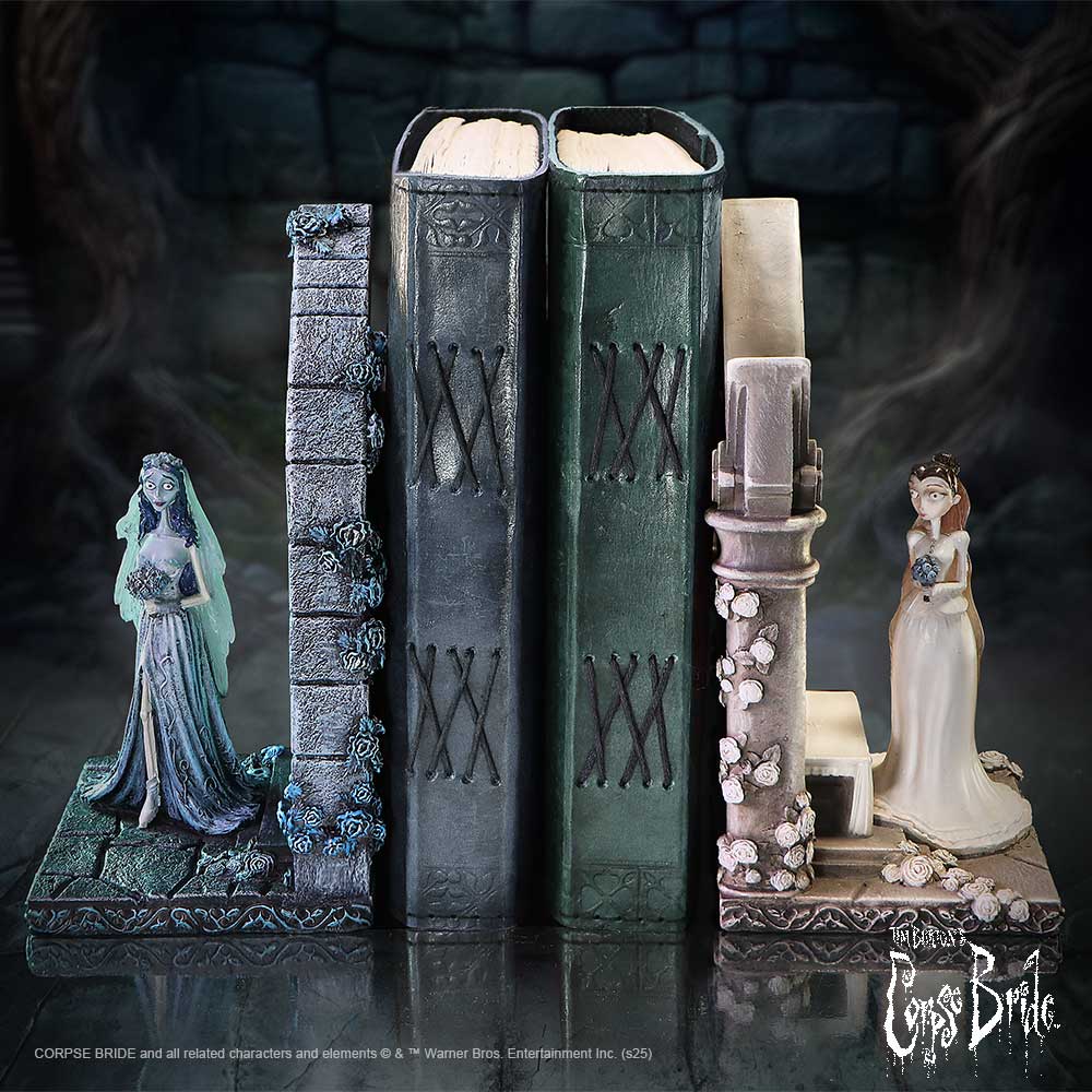 Corpse Bride Emily and Victoria Bookends 19cm