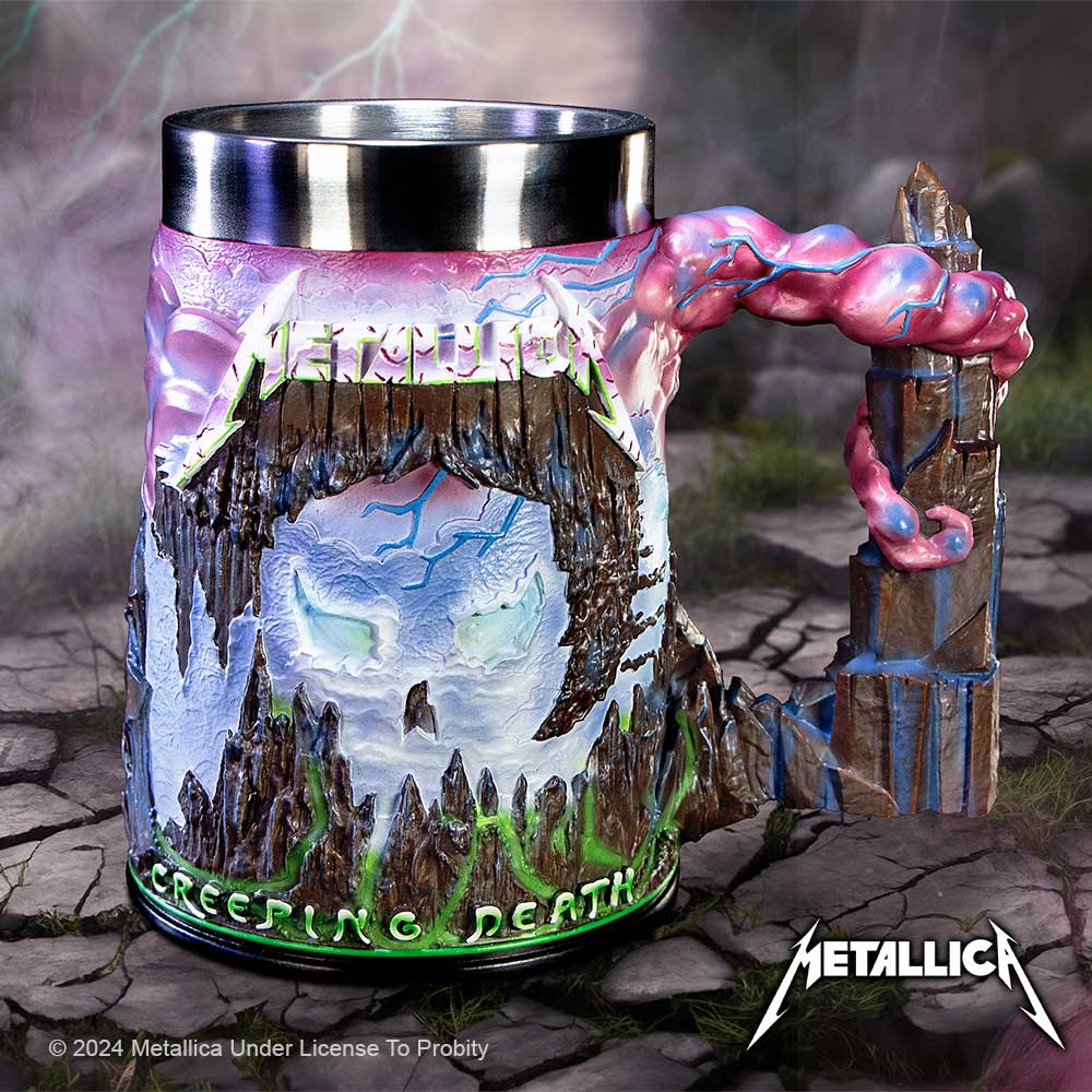 Metallica Creeping Death Tankard 18cm