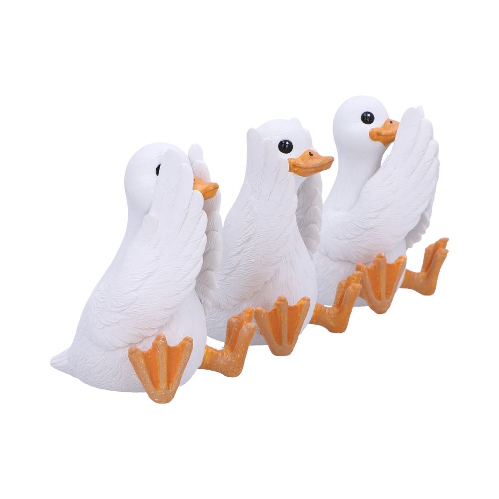 Three Wise Geese 8.5cm