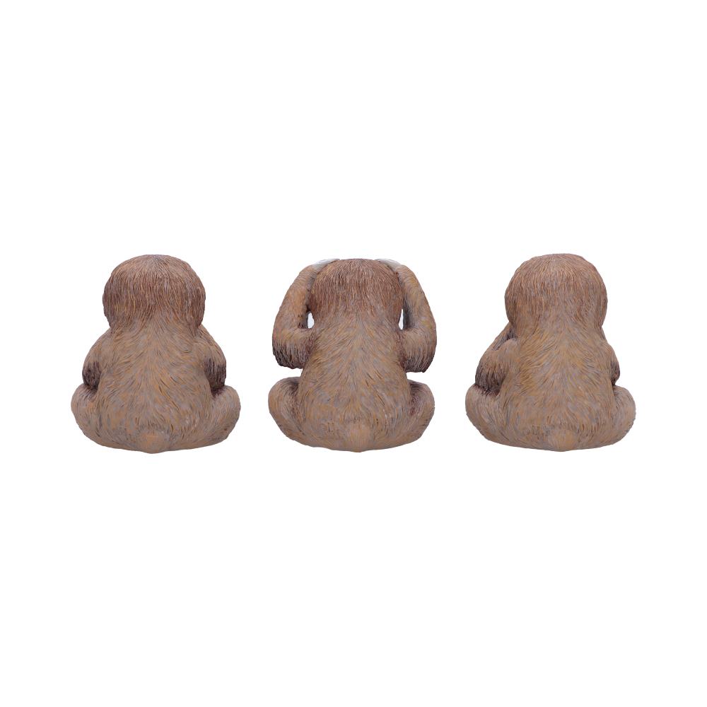 Three Wise Sloths 8cm