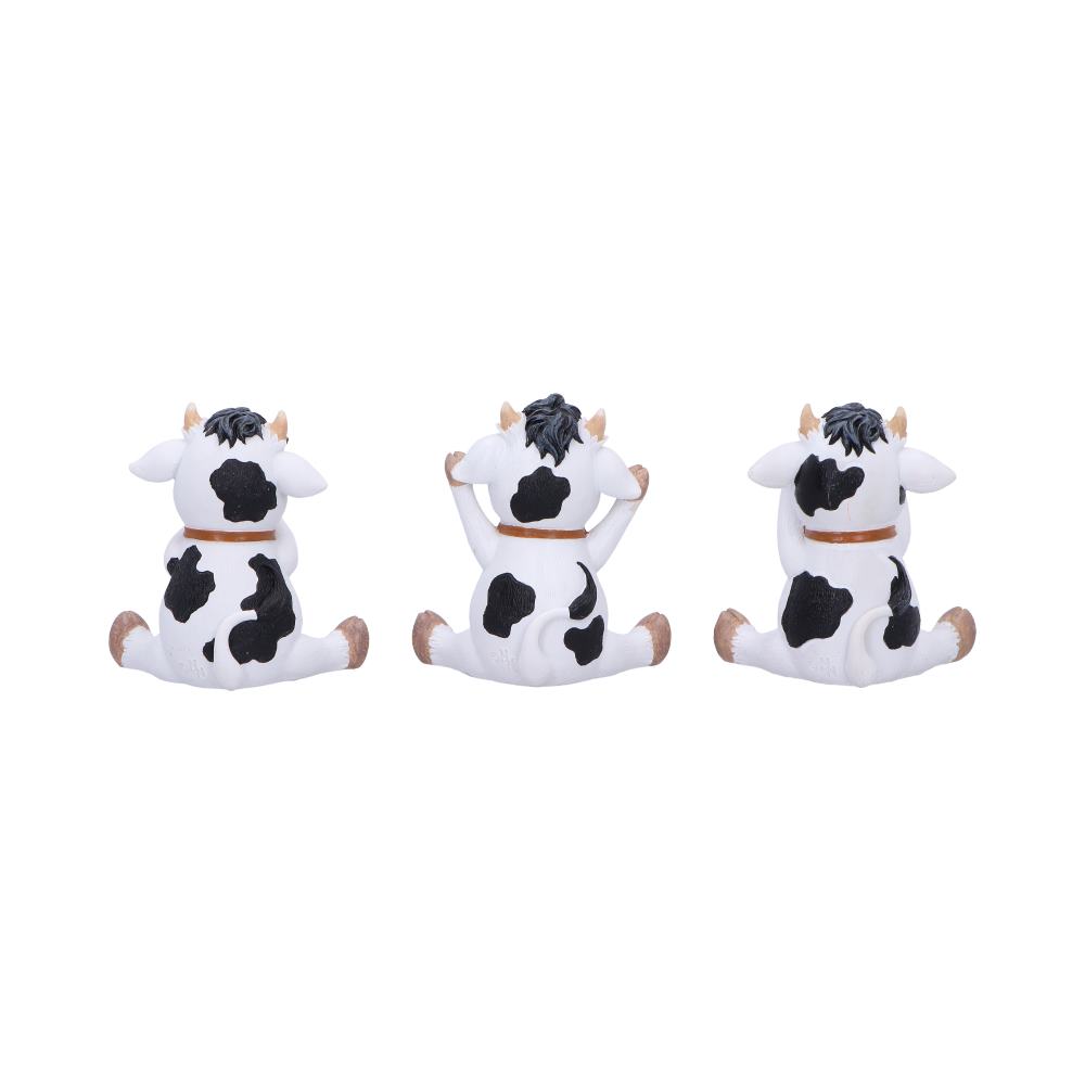 Three Wise Cows 9cm