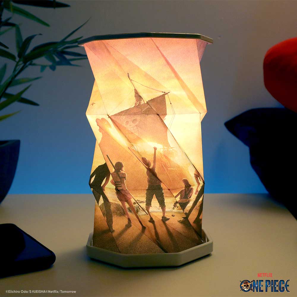 One Piece Straw Hat Crew Foldable Lamp 21cm