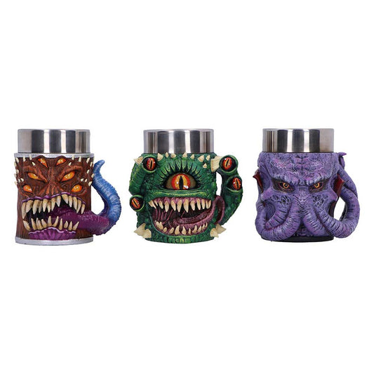 Dungeons & Dragons Mini Monster Tiny Tankards (Set of 3)