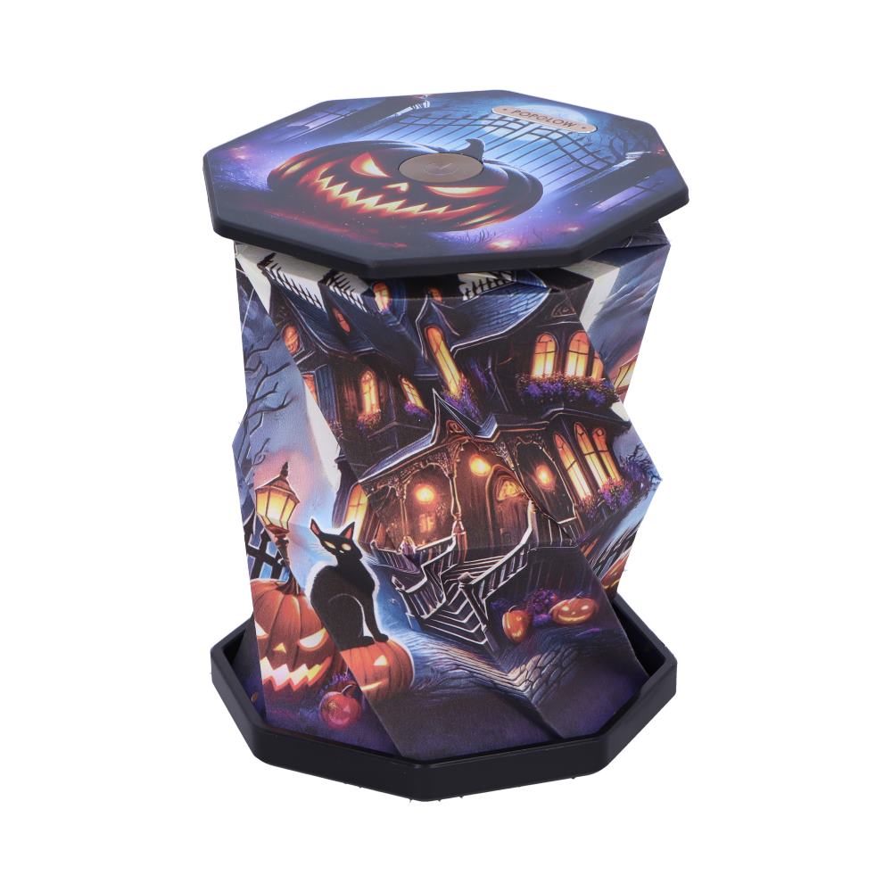 Pumpkin Manor Halloween Foldable LED Lamp - Spooky Lighting