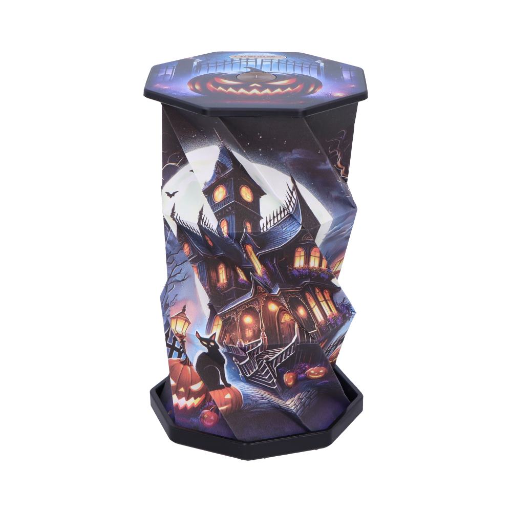 Pumpkin Manor Halloween Foldable LED Lamp - Spooky Lighting