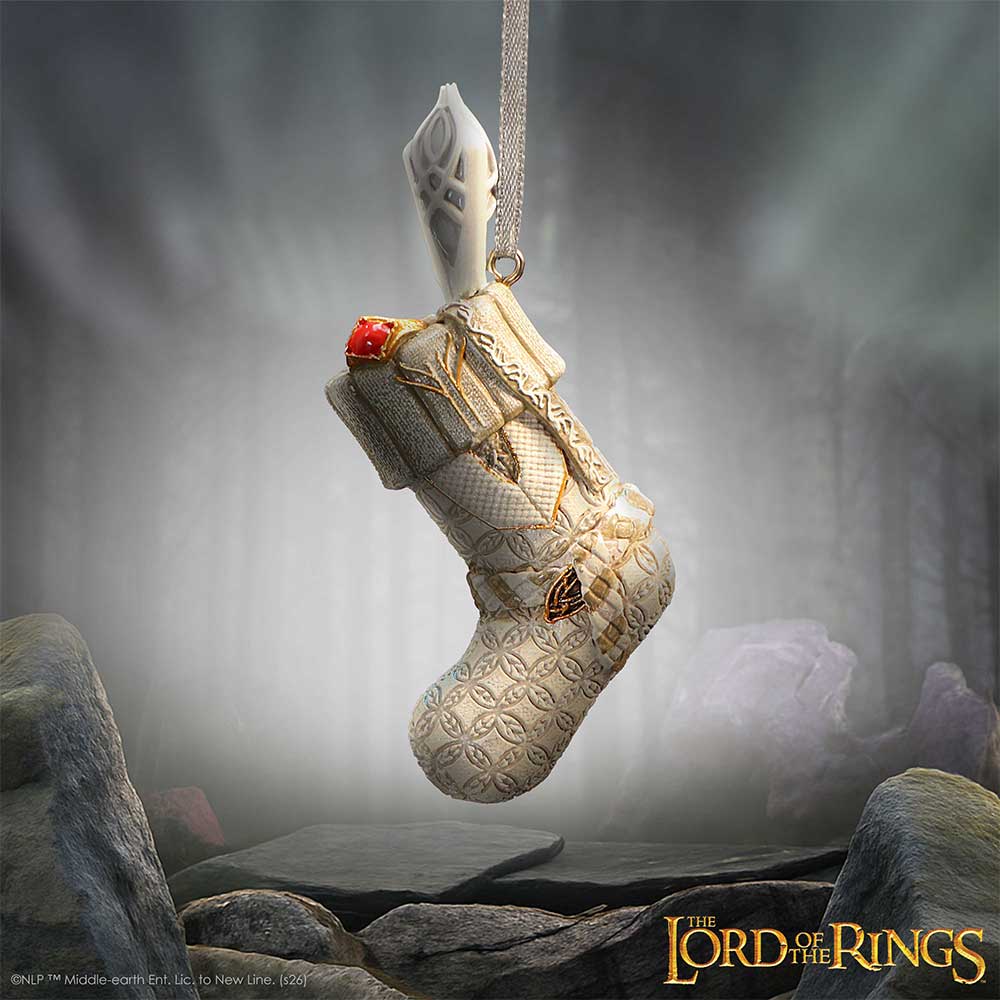 Lord of the Rings Gandalf the White Stocking Hanging Ornament 9cm