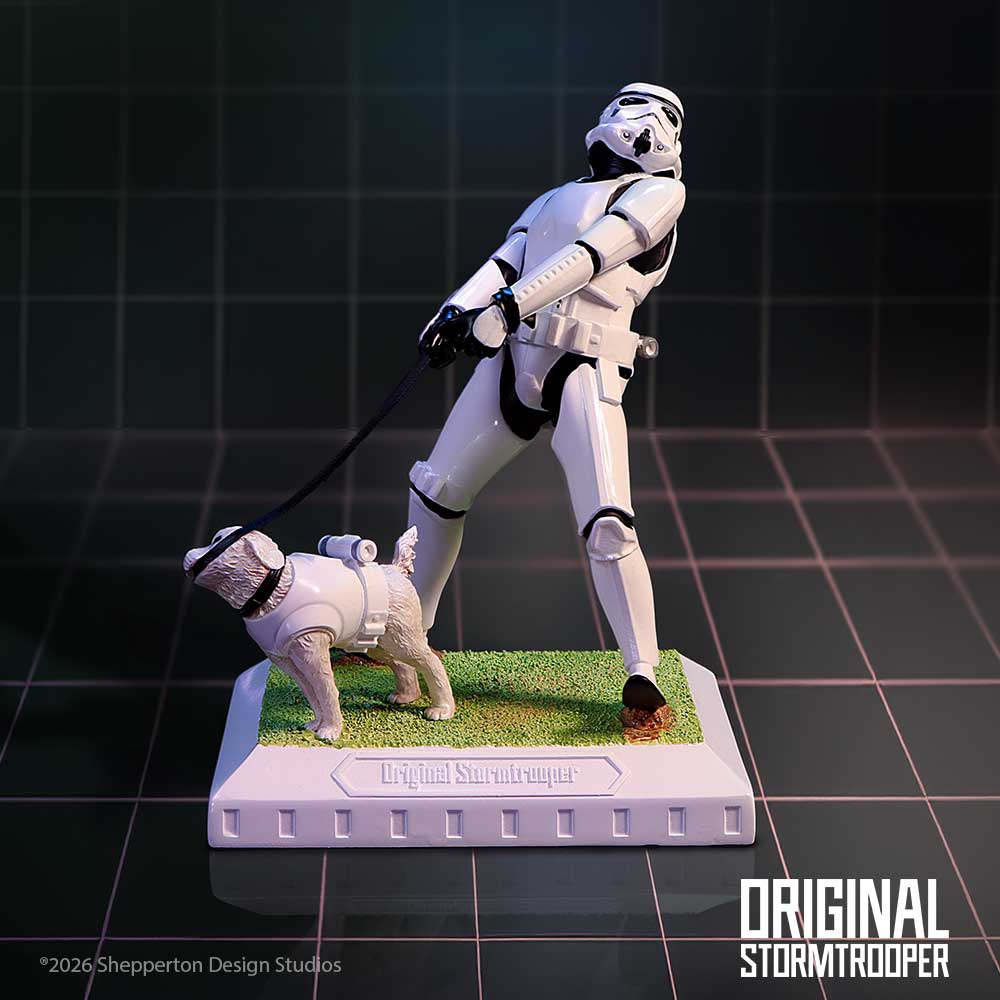 Stormtrooper Mans Best Friend