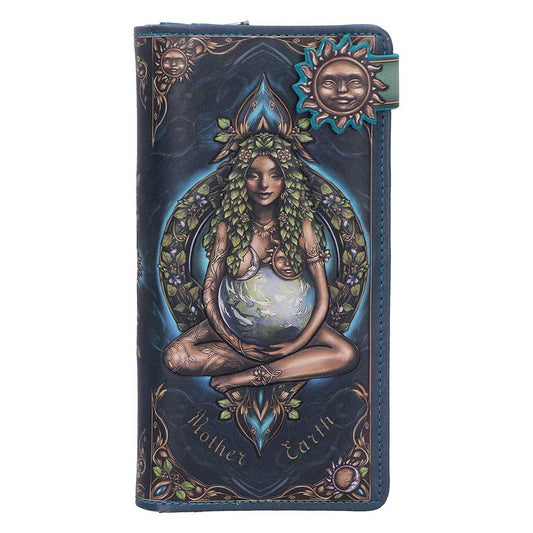 Mother Earth Embossed Purse 18.5cm