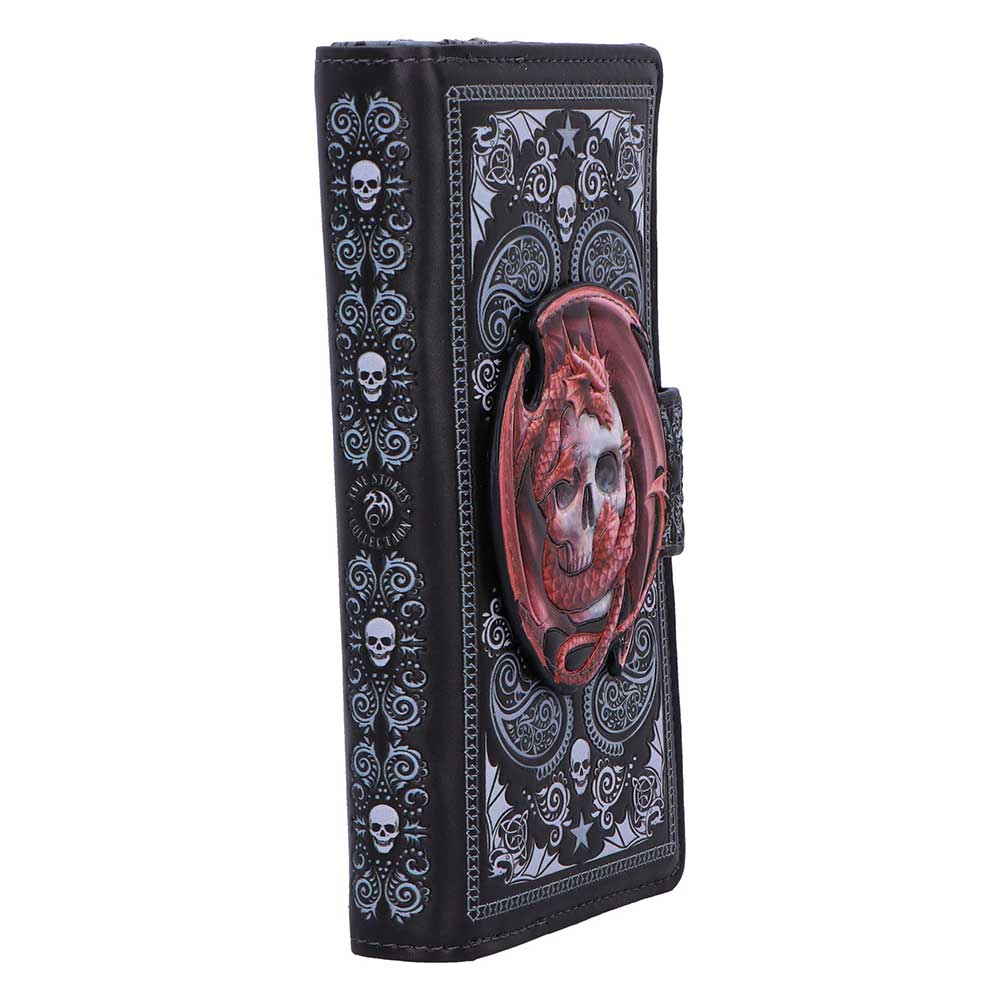 Skull Embrace Embossed Purse (AS)