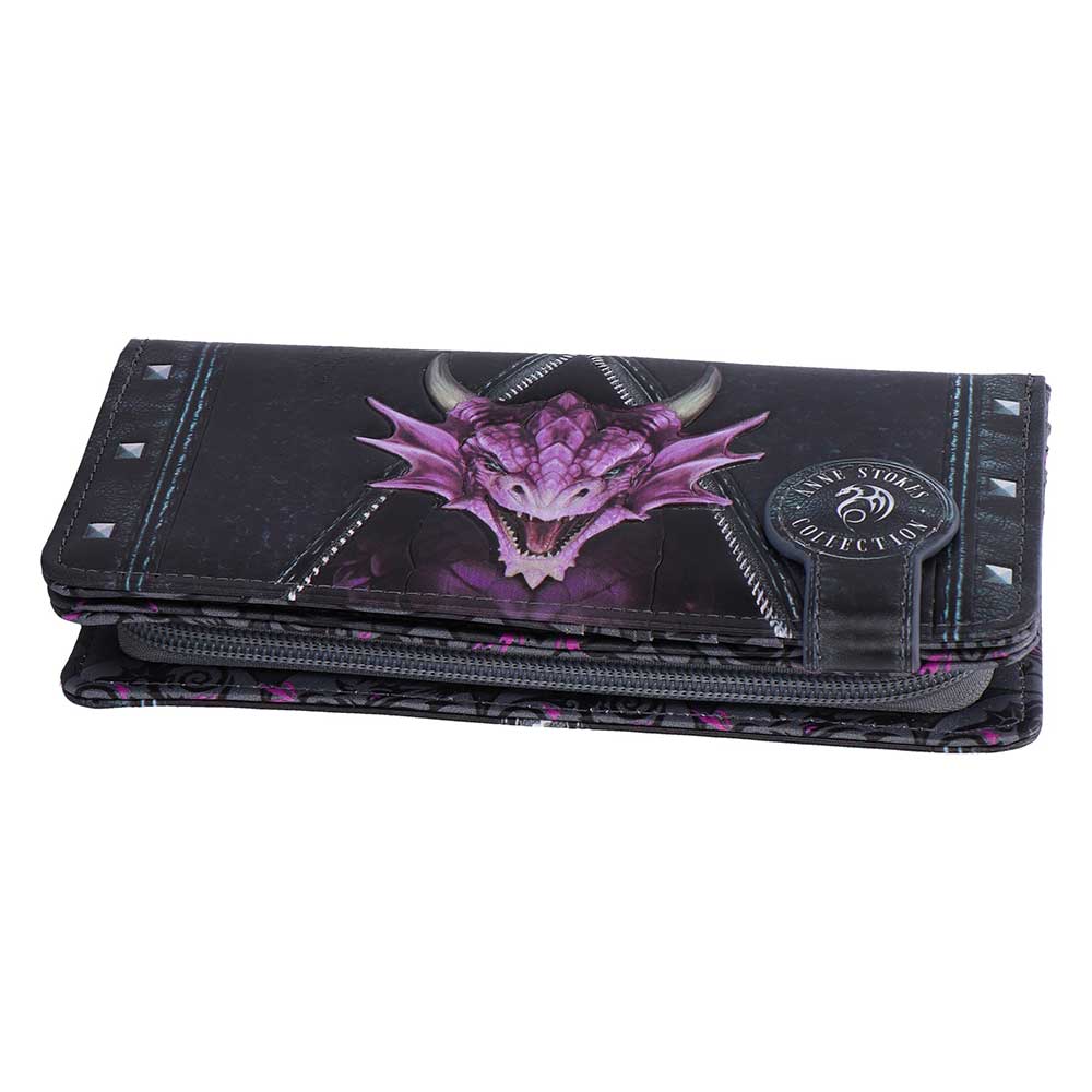 Unzipped Dragon Embossed Purse (AS)