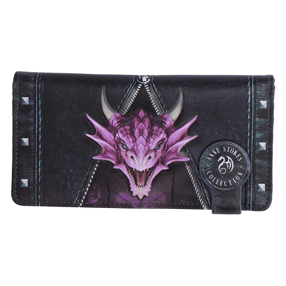 Unzipped Dragon Embossed Purse (AS)