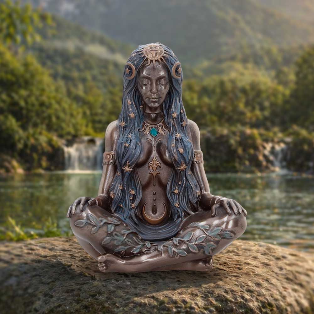 Celestial Goddess Art Figurine (Bronze Mini)