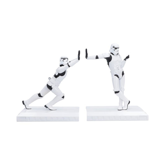 Stormtrooper Working Hard Hardly Working Bookends 18.5cm