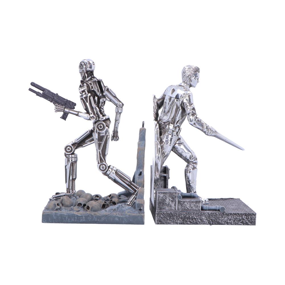 Terminator T-1000 vs T-800 Bookends 18.5cm