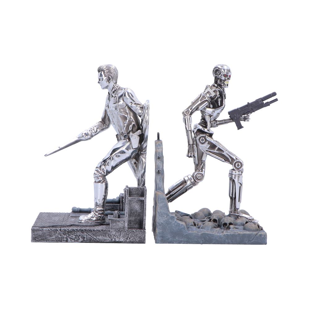Terminator T-1000 vs T-800 Bookends 18.5cm