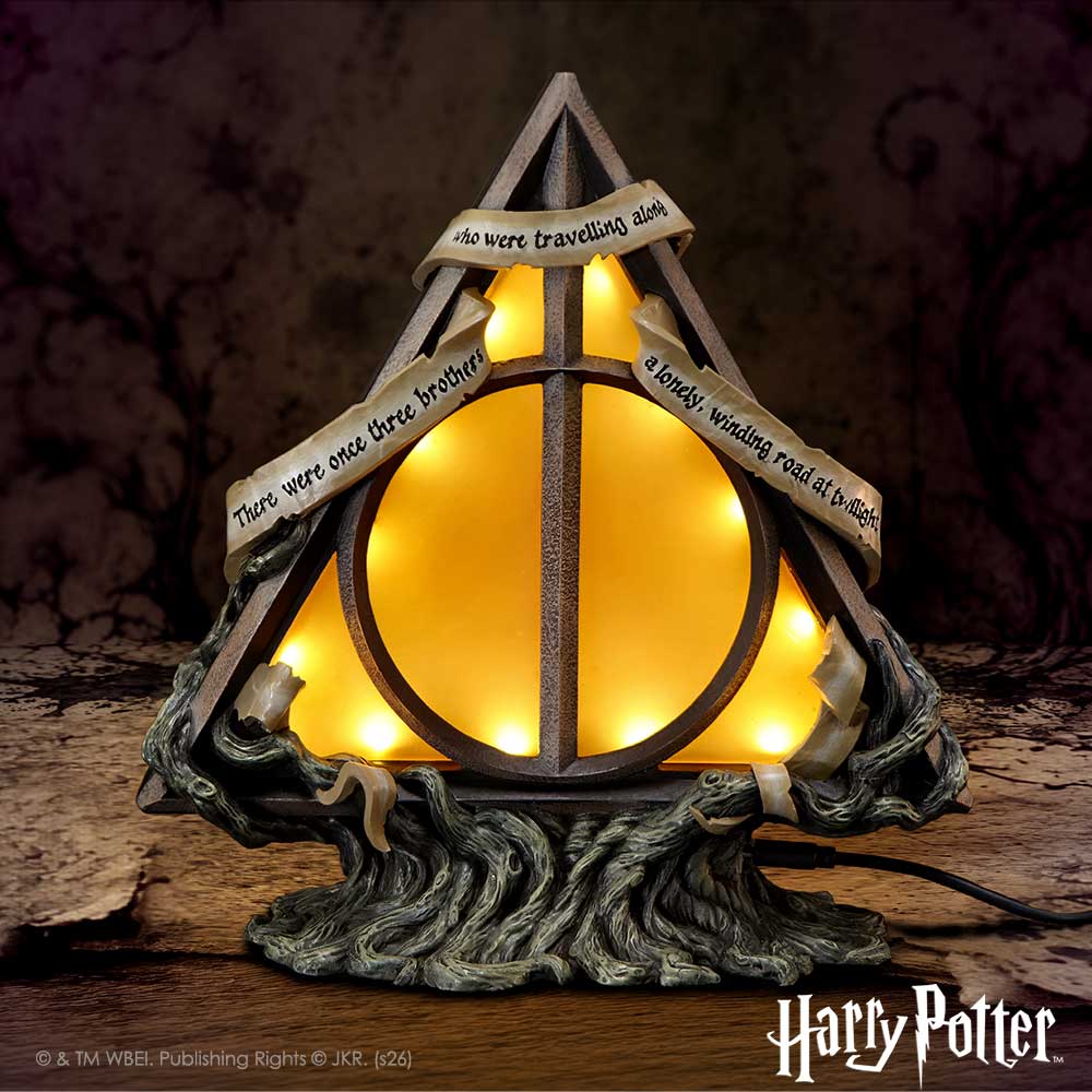 Harry Potter Deathly Hallows Lamp 22cm