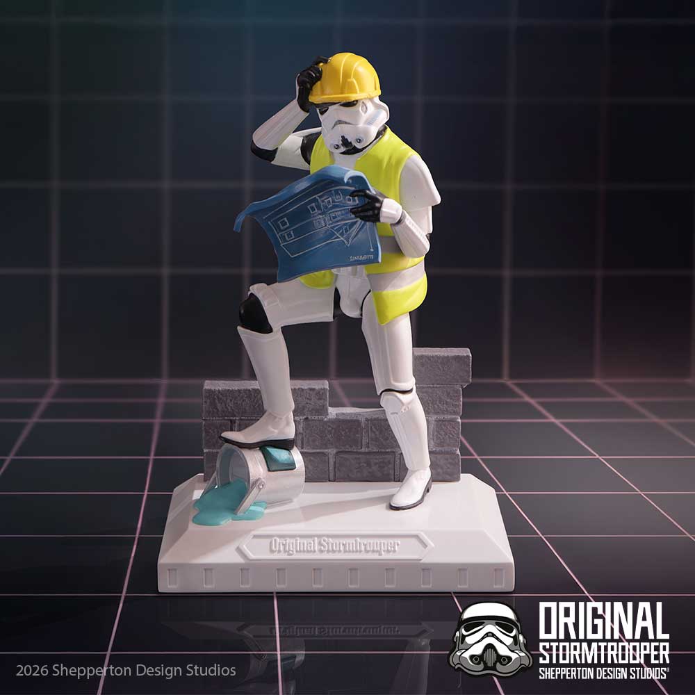 Stormtrooper Hit a Brick Wall 17.5cm