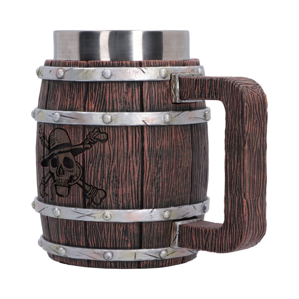 One Piece Barrel Tankard 16cm