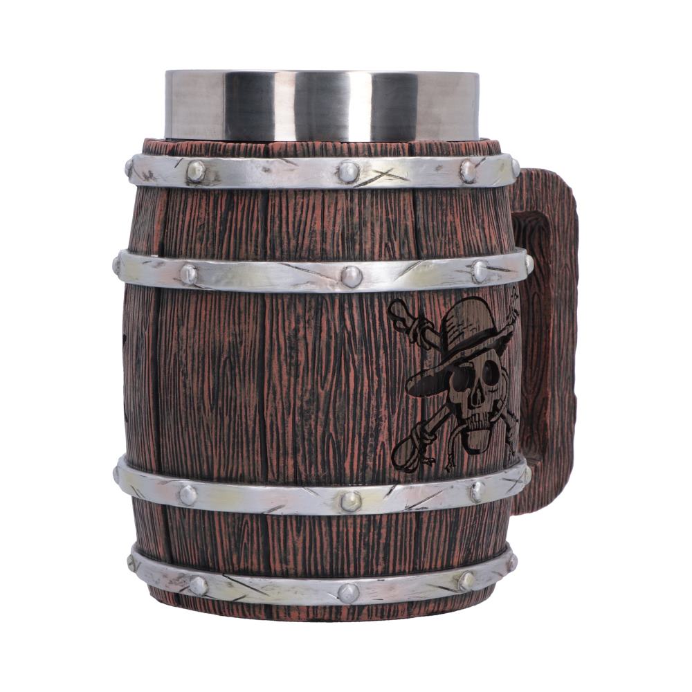 One Piece Barrel Tankard 16cm