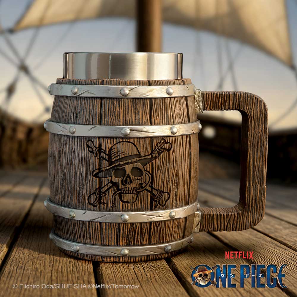 One Piece Barrel Tankard 16cm