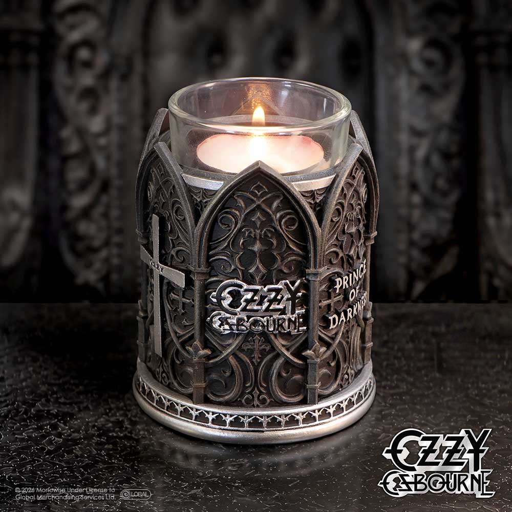 Ozzy Osbourne Prince of Darkness Tea Light Holder 9.2cm