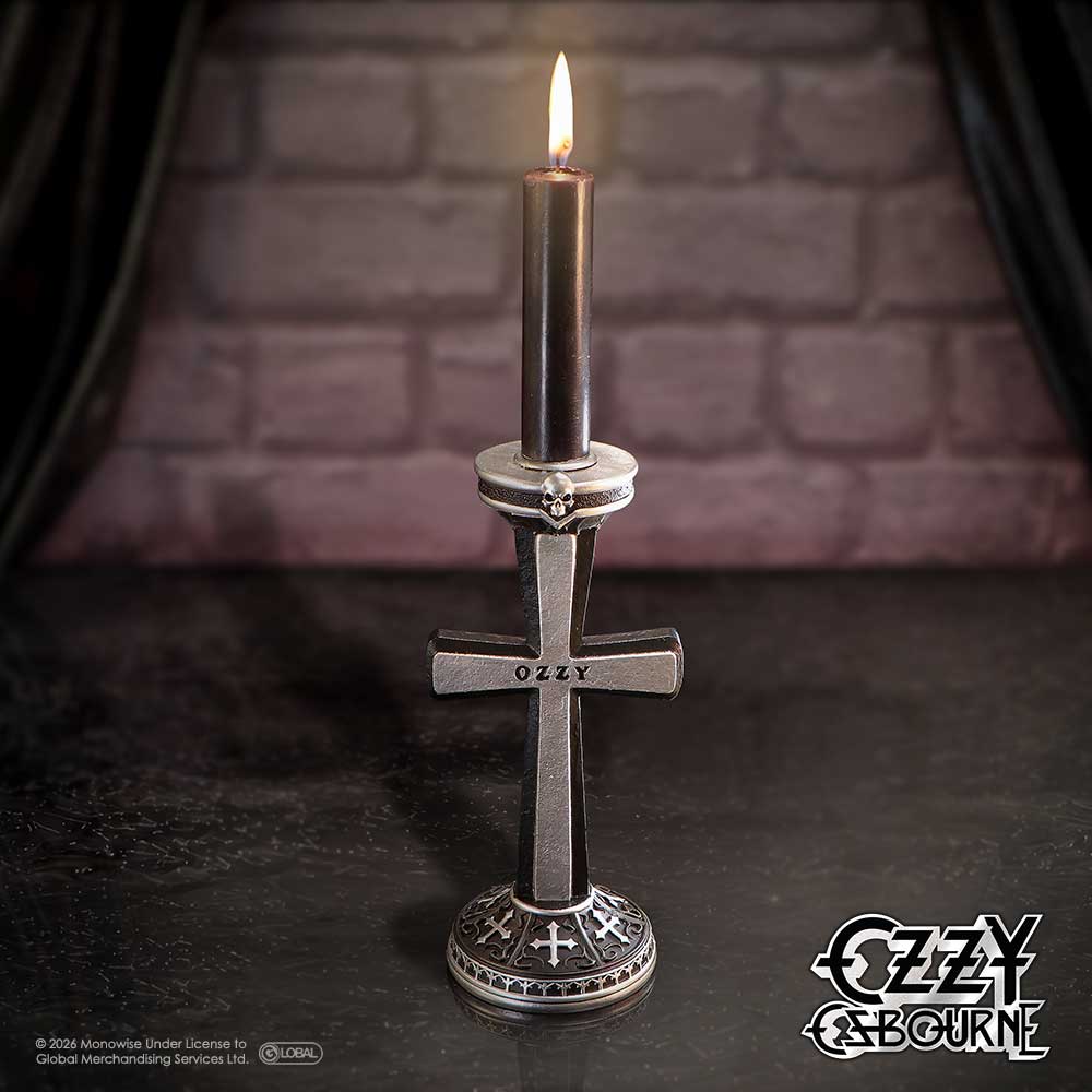 Ozzy Osbourne Prince of Darkness Candle Holder 18.2cm