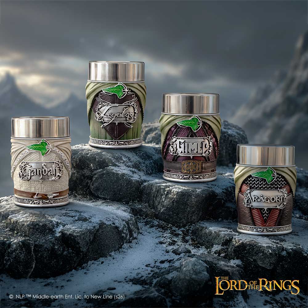 Lord of the Rings The Fellowship Mini Cup Set 8.3cm