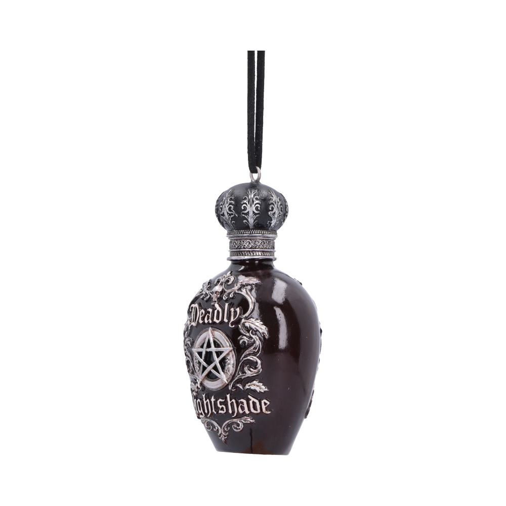 Deadly Nightshade Bottle Hanging Ornament 9.9cm