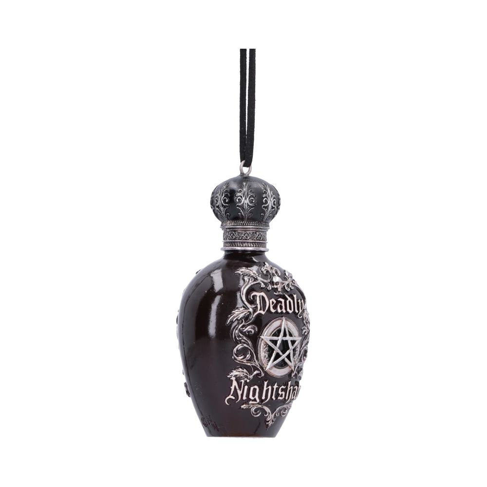 Deadly Nightshade Bottle Hanging Ornament 9.9cm