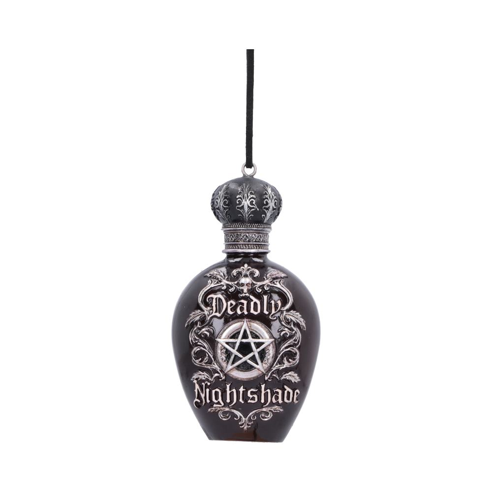 Deadly Nightshade Bottle Hanging Ornament 9.9cm