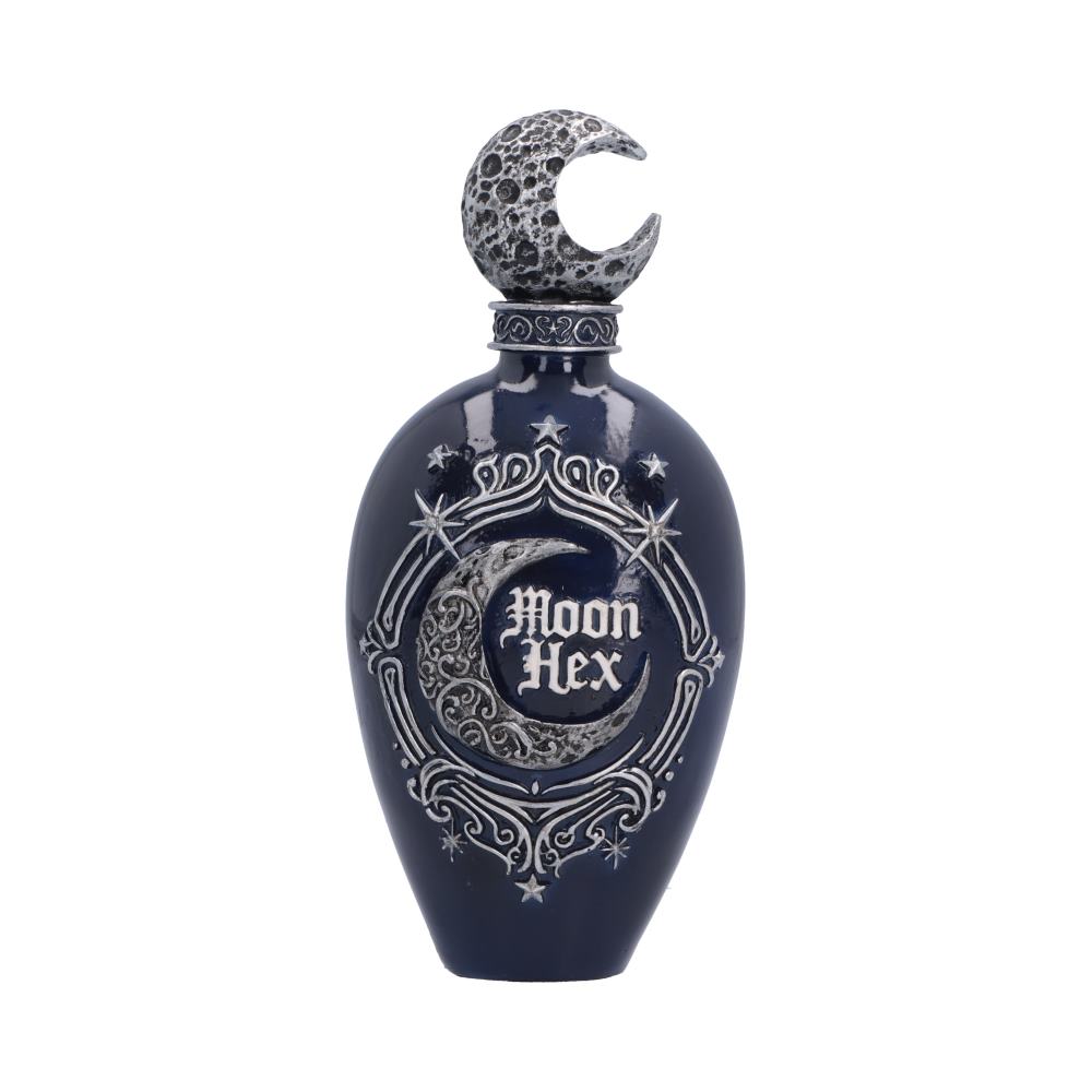 Moon Hex Bottle Figurine 15.5cm