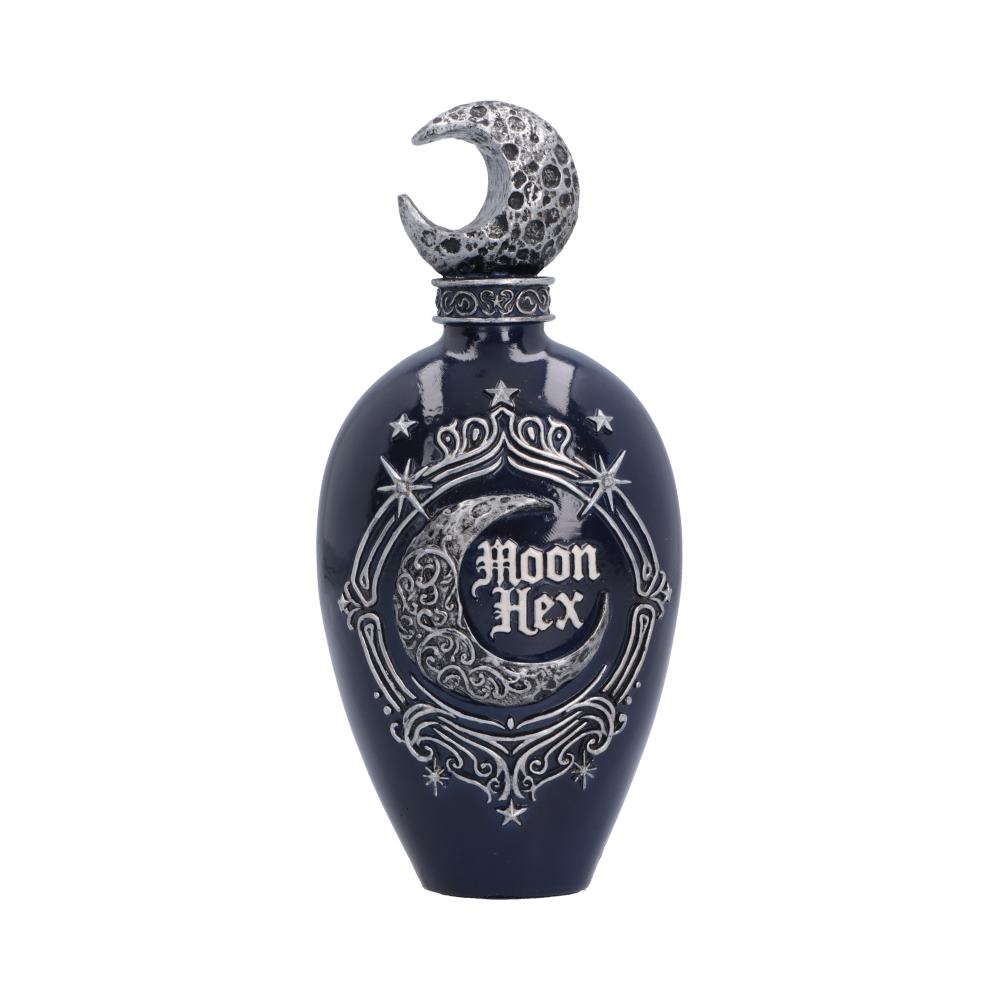 Moon Hex Bottle Figurine 15.5cm