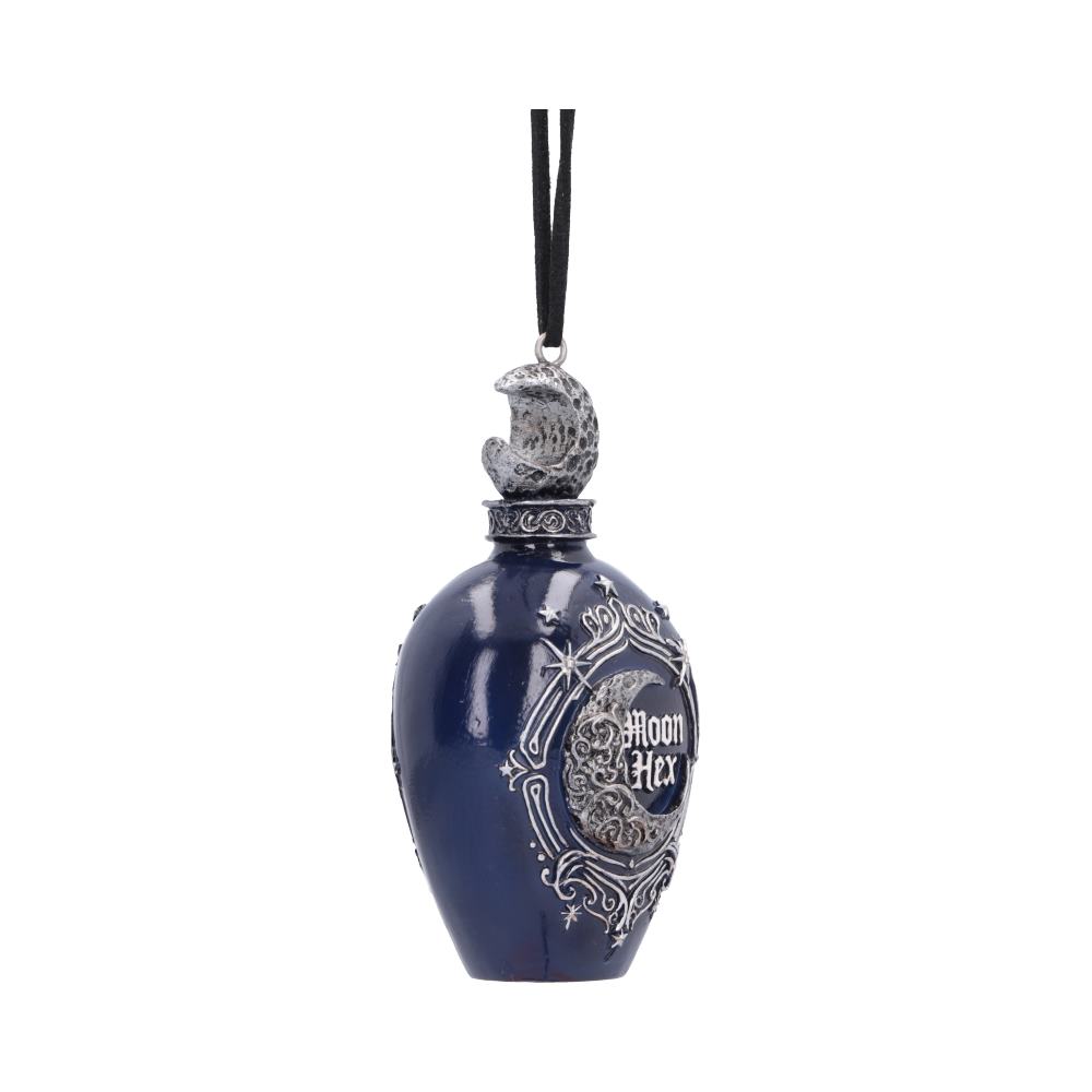 Moon Hex Bottle Hanging Ornament 9.8cm