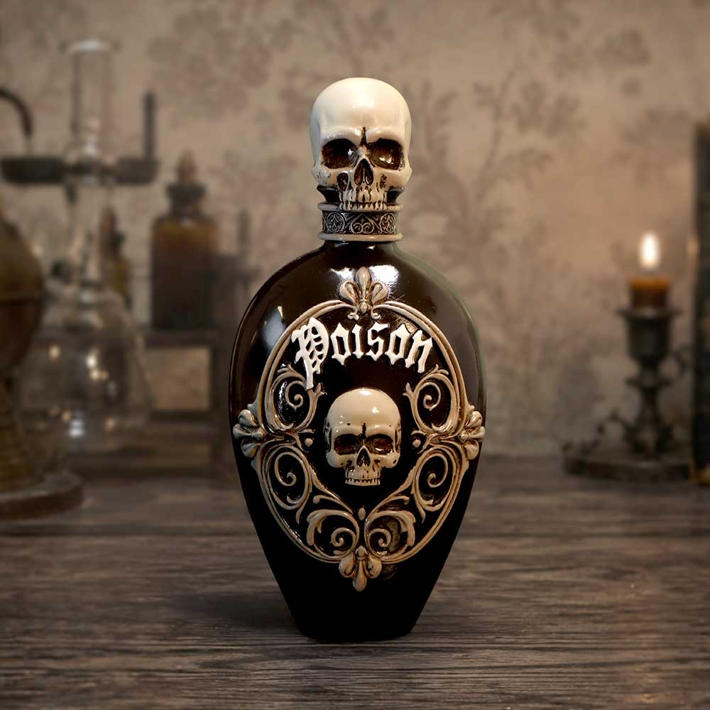 Poison Bottle Figurine 15.5cm
