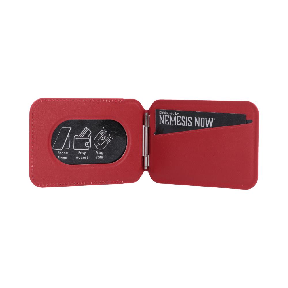 One Piece Luffy Jolly Roger Magsafe Card Holder (Red) 10.2cm