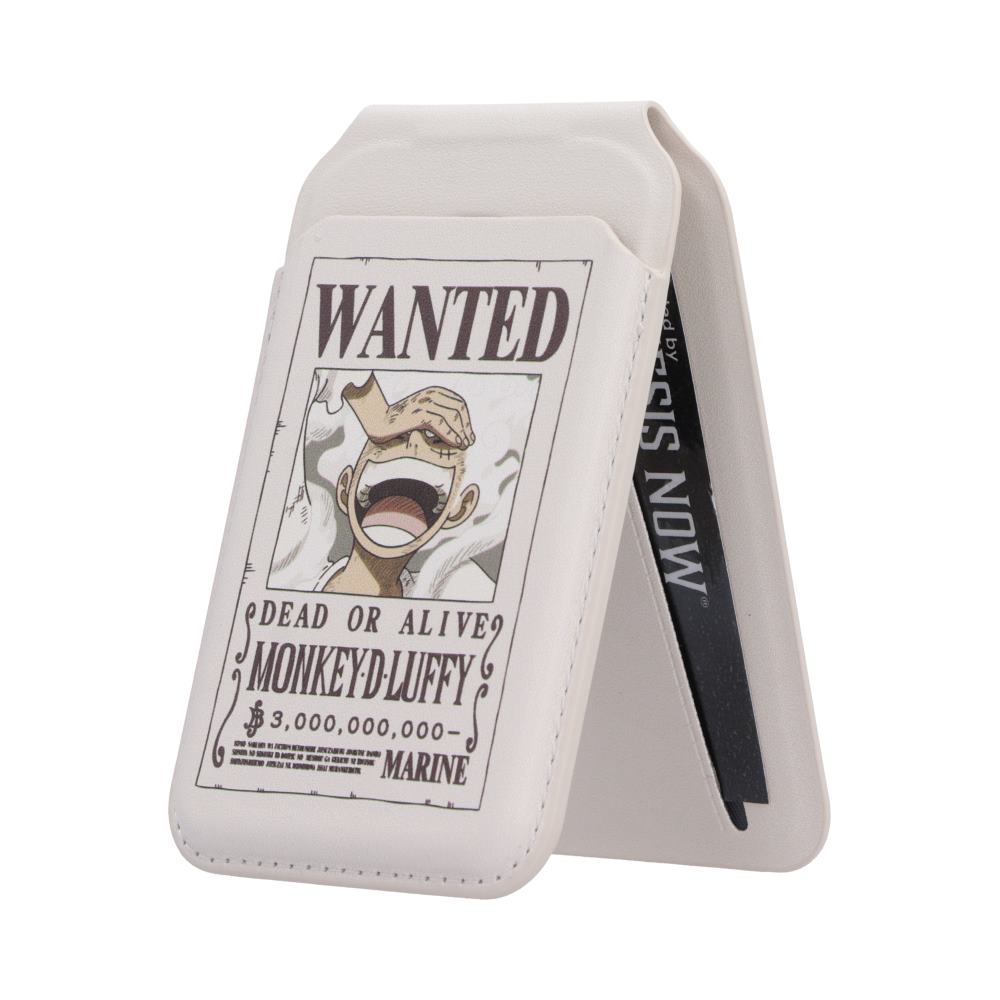 One Piece Luffy Wanted Poster Magsafe Card Holder 10.2cm