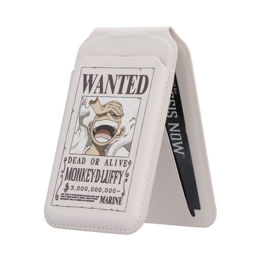 One Piece Luffy Wanted Poster Magsafe Card Holder 10.2cm
