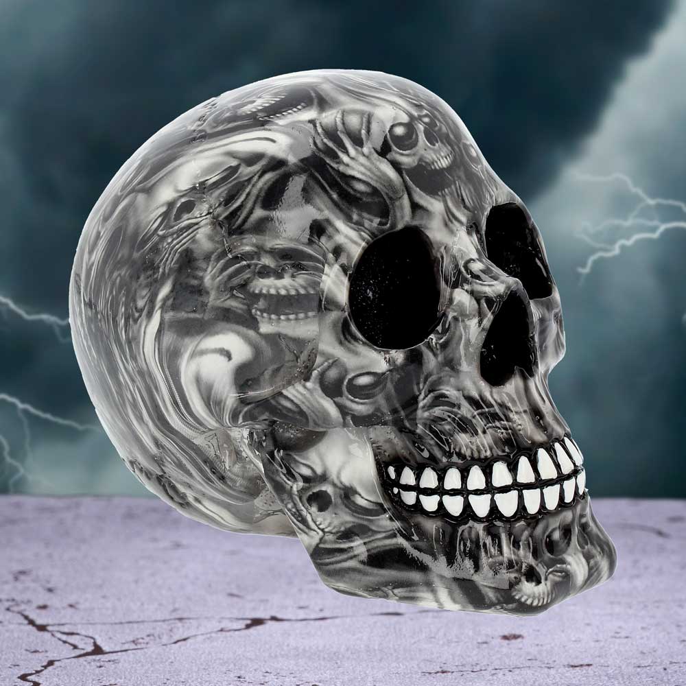 Soul 19cm Screaming Soul Skull Print Ornament